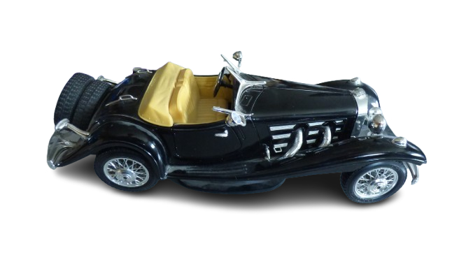 Voir photo 3 de Voiture Burago - Mercedes Benz 500 K Roadster 1936 échelle 1/20ème Voiture Burago - Mercedes Benz 500 K Roadster 1936 échelle 1/20ème Bon état reconditionné photo 3