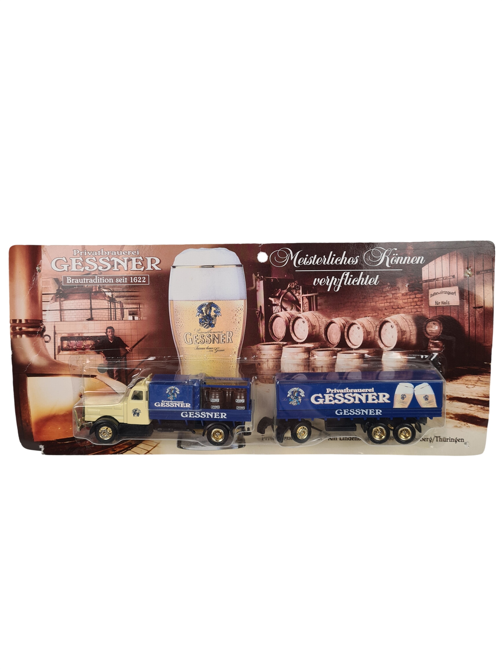 Acheter Voiture - Camion Bleu Privatbrauerei Gessner - Grell. Werbemittel - 21cm Parfait état - 10,00 € Voiture - Camion Bleu Privatbrauerei Gessner - Grell. Werbemittel - 21cm Parfait état reconditionné disponible sur Label Emmaüs