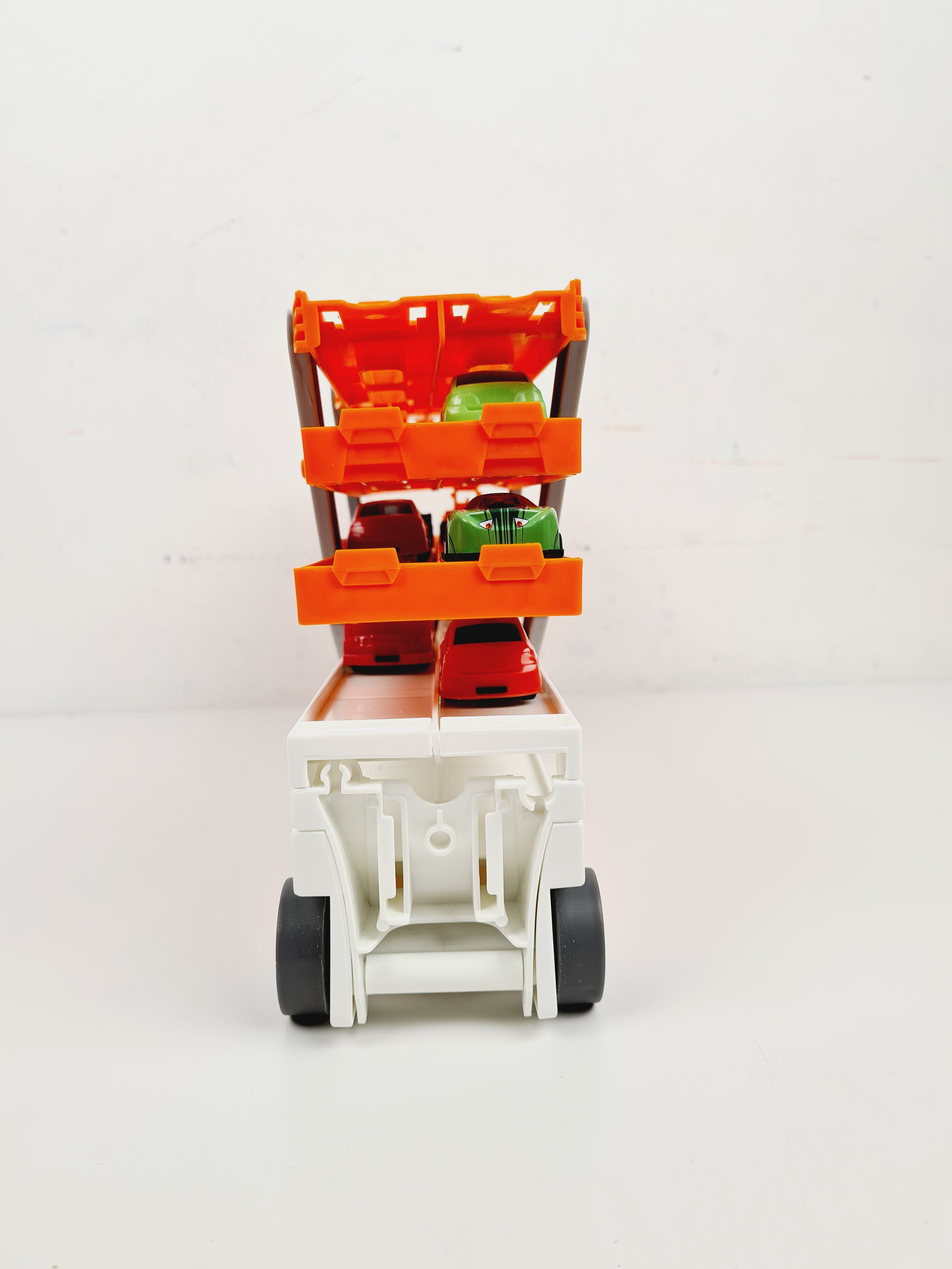 Voir photo 9 de Voiture - Camion Méga Transporteur, avec lot de 10 petites voitures - Hot wheels - 45 cm Voiture - Camion Méga Transporteur, avec lot de 10 petites voitures - Hot wheels - 45 cm Bon état reconditionné photo 9