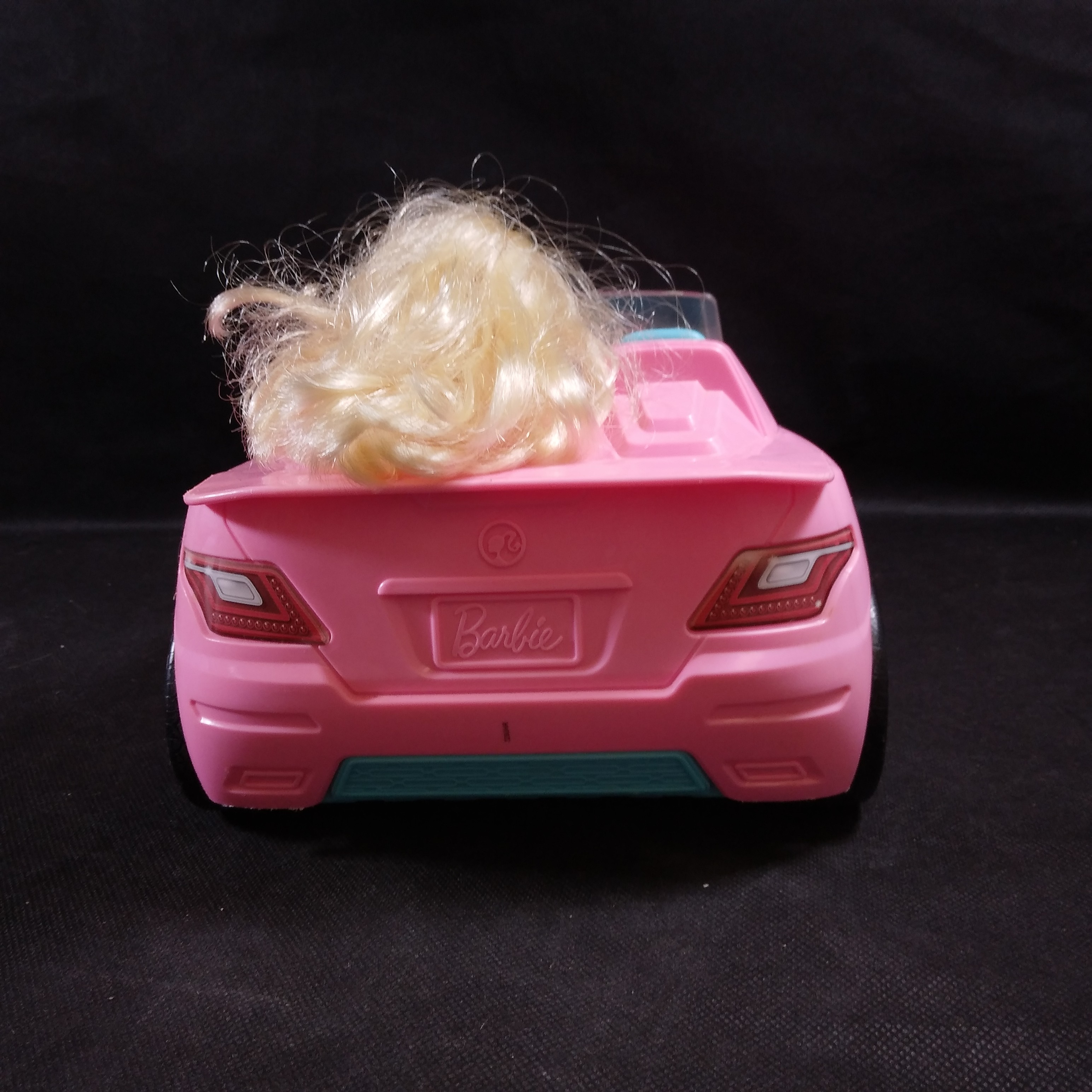 Voir photo 5 de Voiture décapotable rose, Barbie + poupée Barbie Voiture décapotable rose, Barbie + poupée Barbie Très bon état reconditionné photo 5