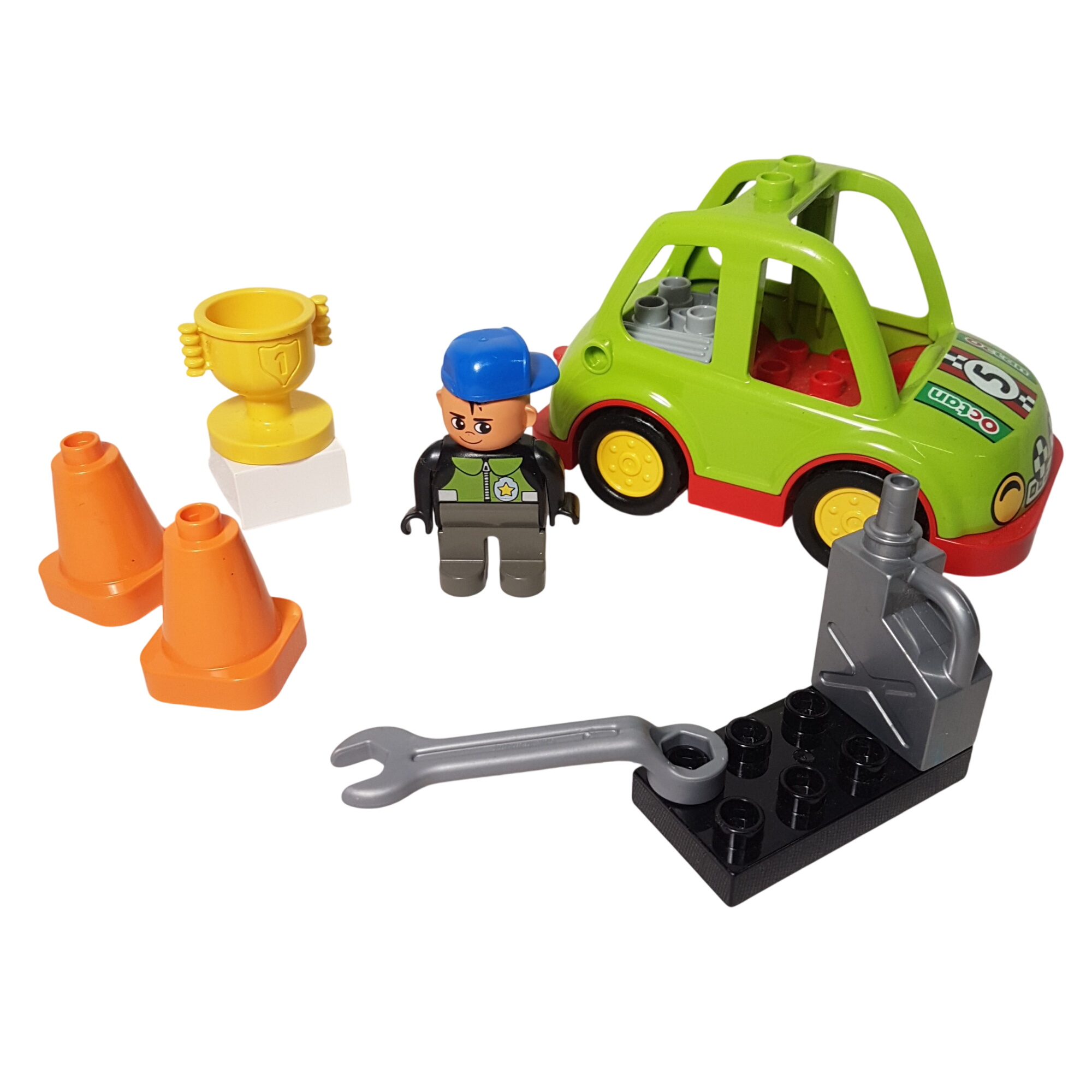 Voiture Lego Duplo ville Très bon état - 10,00 € Voiture Lego Duplo ville Très bon état reconditionné disponible sur Label Emmaüs