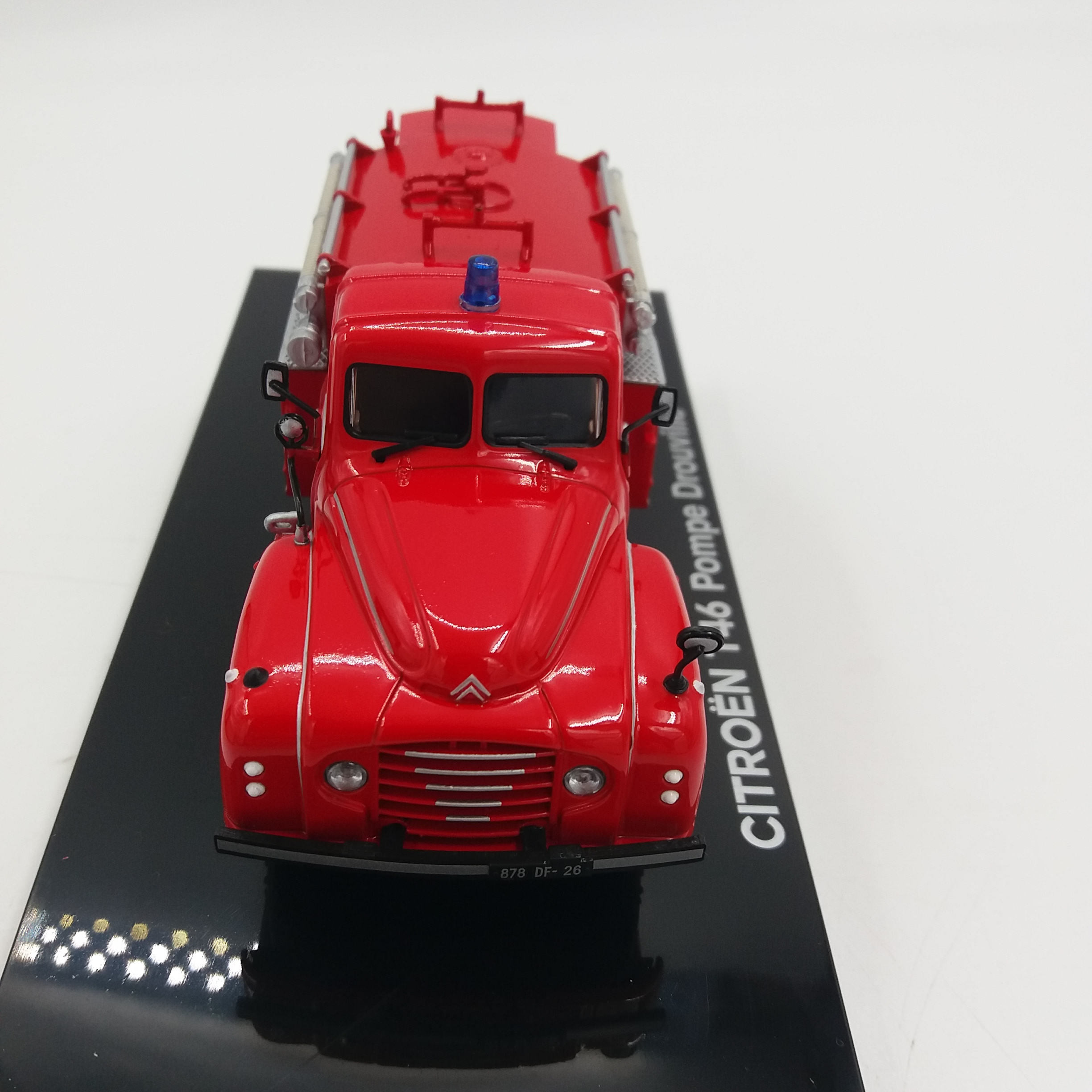Voir photo 6 de Voiture miniature. CITROËN T 46 Pompe DROUVILLE. Secours de LUC EN DIOIS 26. Métal. Rouge. NOREV estampillé dessous. 1/43. Voiture miniature. CITROËN T 46 Pompe DROUVILLE. Secours de LUC EN DIOIS 26. Métal. Rouge. NOREV estampillé dessous. 1/43. Très bon état reconditionné photo 6