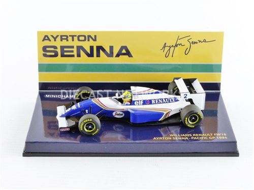 Voiture Miniature de Collection MINICHAMPS 1-43 - WILLIAMS Renault FW16 - GP Pacific 1994 - Blue / White / Or - 547940202 État correct N/A reconditionné disponible sur Fnac | Dero