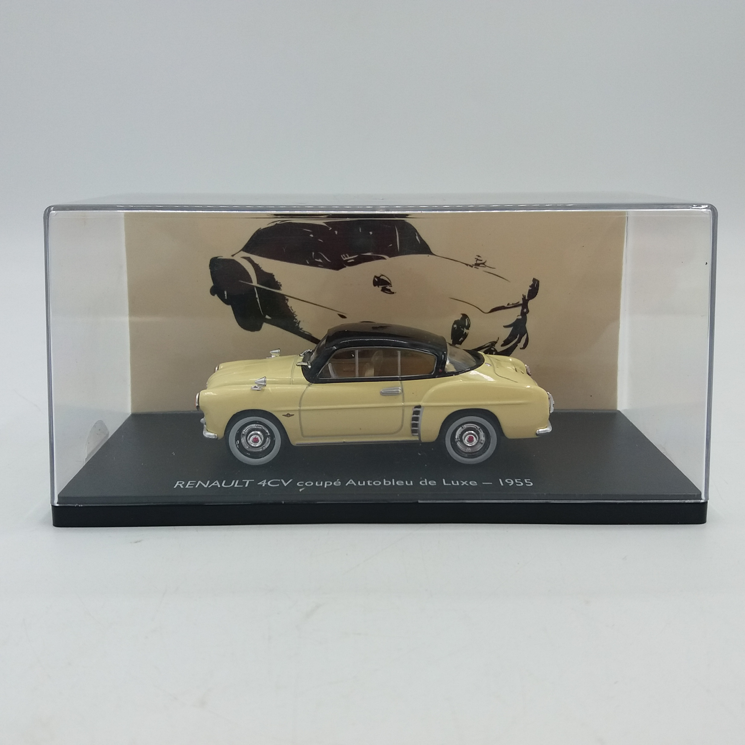 Acheter Voiture miniature. Renault 4 CV coupé. Jaune clair. Métal. ELIGOR estampillé dessous. 1/43. Très bon état - 49,00 € Voiture miniature. Renault 4 CV coupé. Jaune clair. Métal. ELIGOR estampillé dessous. 1/43. Très bon état reconditionné disponible sur Label Emmaüs