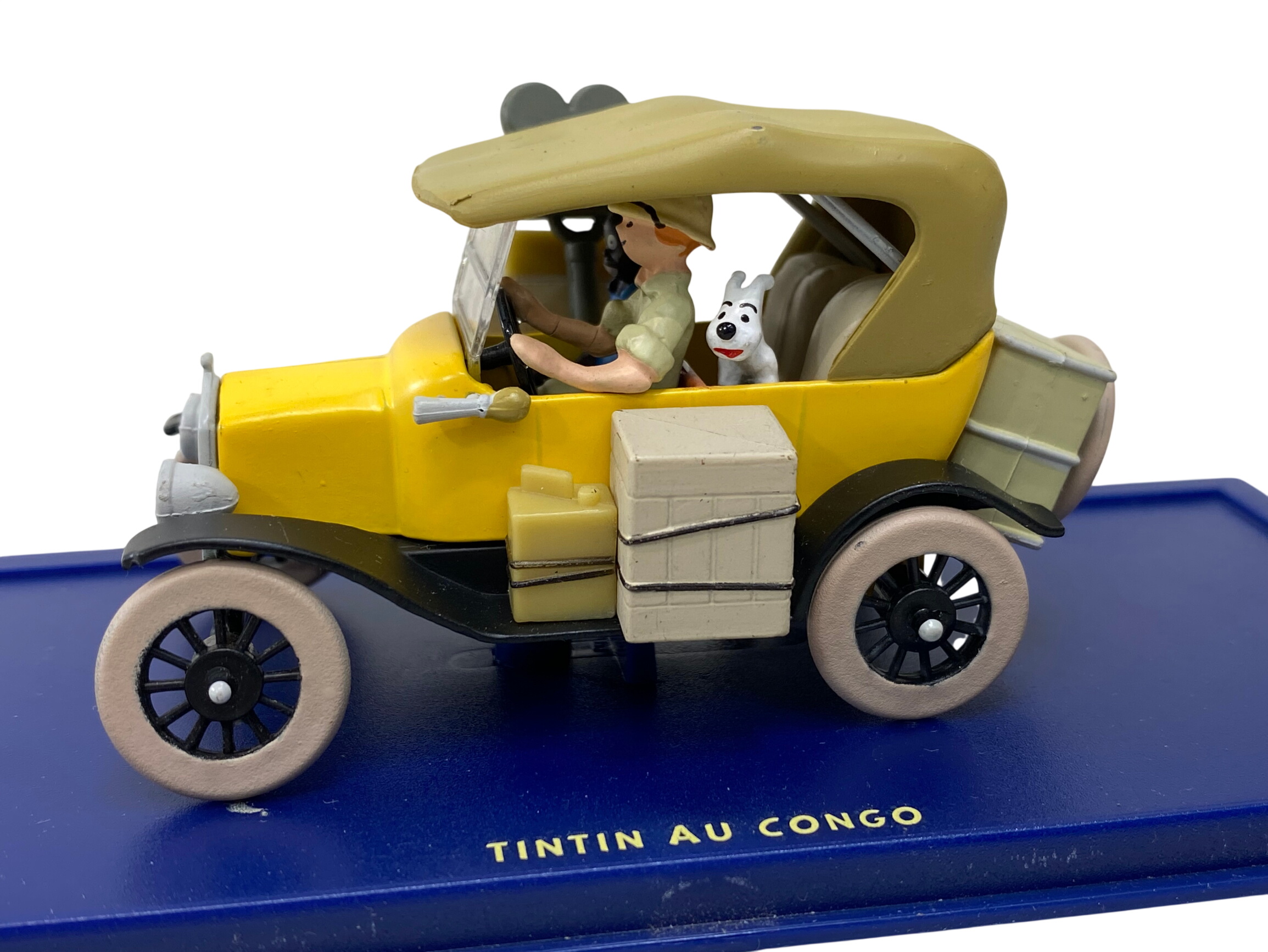 Acheter Voiture modèle réduit "Tintin au Congo" État correct - 10,00 € Voiture modèle réduit "Tintin au Congo" État correct reconditionné disponible sur Label Emmaüs