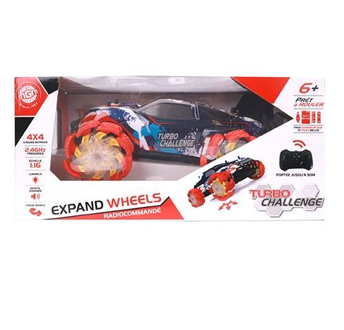 Voiture radiocommandée Turbo Challenge 4x4 Explosive Wheels État correct reconditionné disponible sur Fnac | Dero