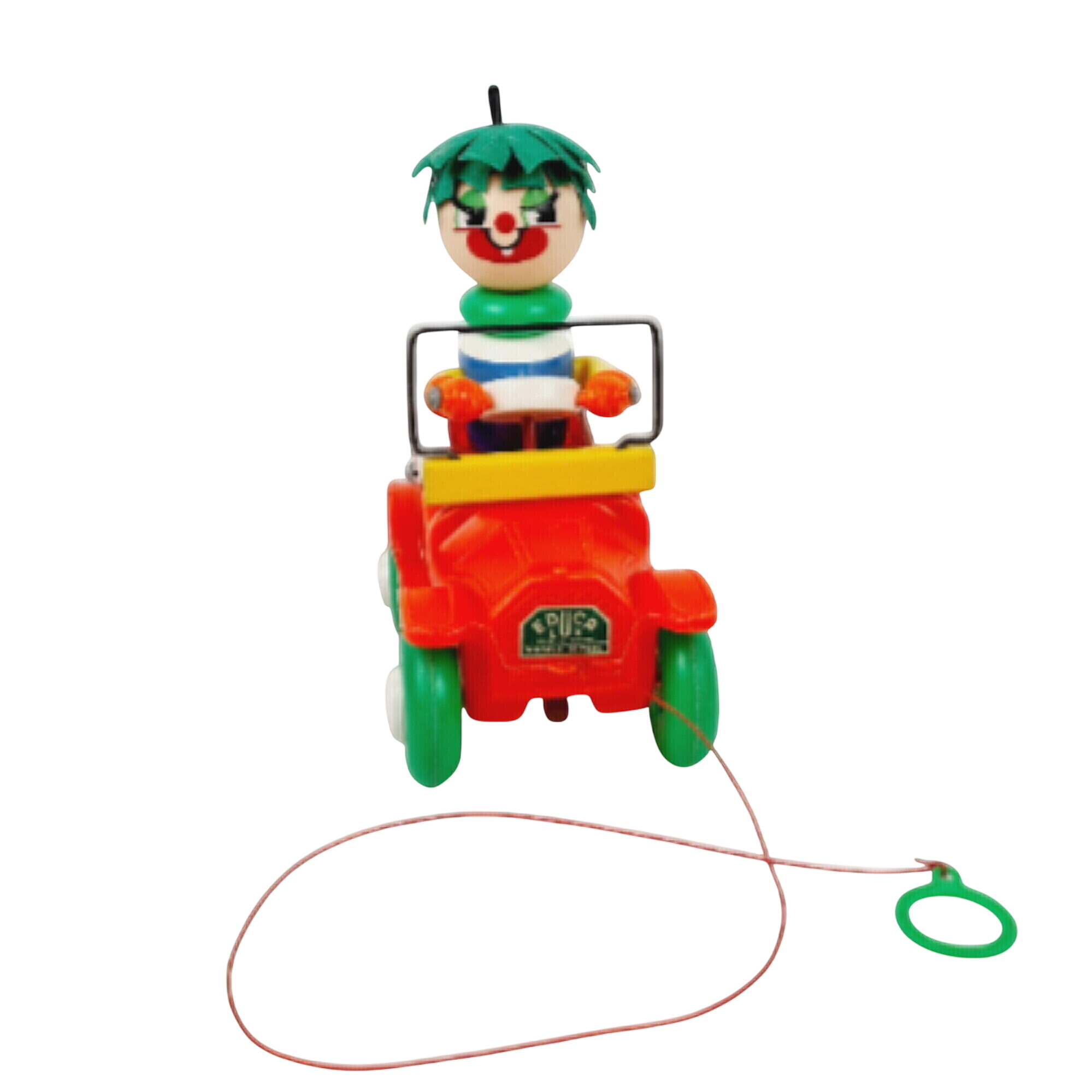 Acheter Voiture - Voiture à tirer vintage avec clown qui bouge en roulant - Educalux - 25 cm Bon état - 10,00 € Voiture - Voiture à tirer vintage avec clown qui bouge en roulant - Educalux - 25 cm Bon état reconditionné disponible sur Label Emmaüs