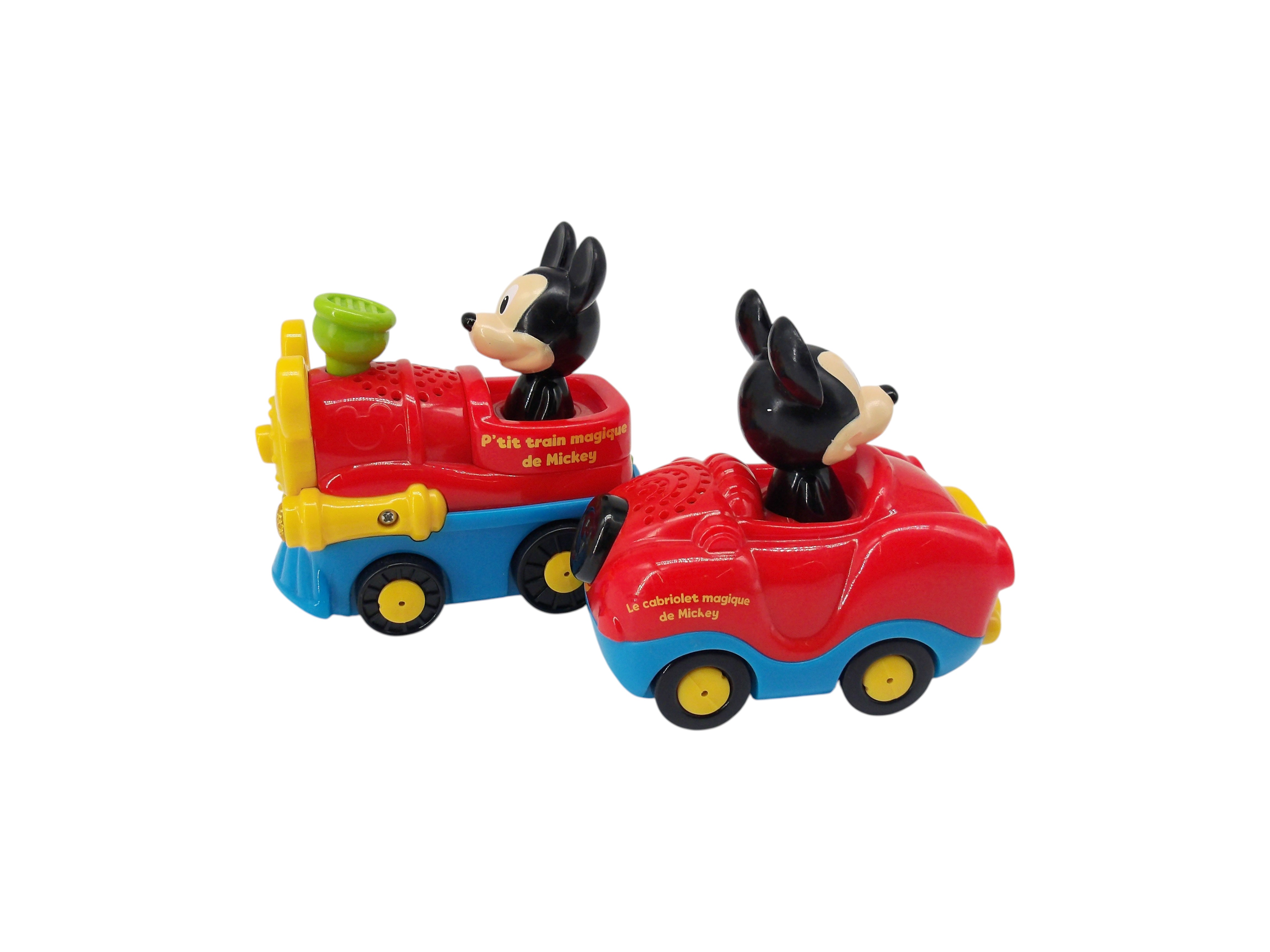 Voir photo 2 de Voitures Tut Tut Bolides - Train et cabriolet - x2 Voitures Tut Tut Bolides - Train et cabriolet - x2 Très bon état reconditionné photo 2