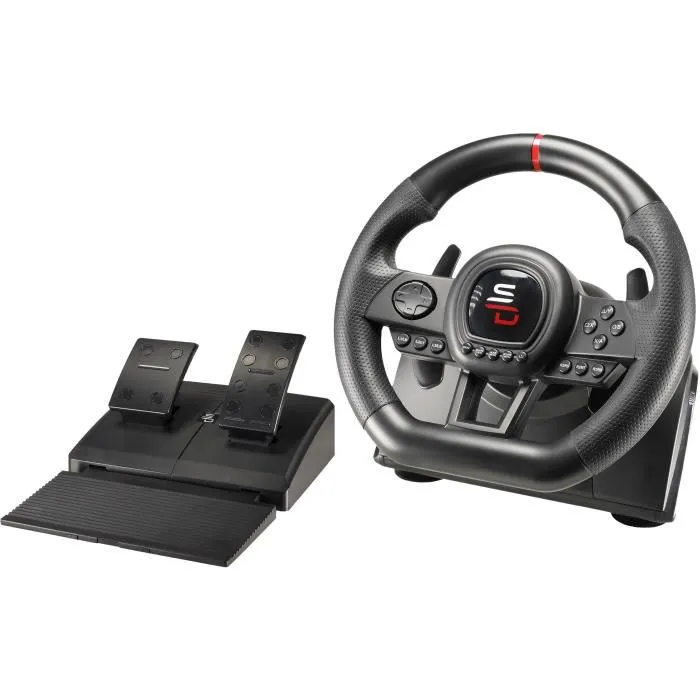 Acheter Volant de course - SUPERDRIVE - SV650 - Avec pédalier - Palettes - Vibrations - Multi-plateformes Reconditionné - 65,00 € Volant de course - SUPERDRIVE - SV650 - Avec pédalier - Palettes - Vibrations - Multi-plateformes Reconditionné Subsonic reconditionné disponible sur Cdiscount Seconde Vie