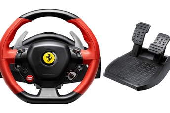 Volant Ferrari 458 Spider Xbox Series Bon état Thrustmaster reconditionné disponible sur Darty