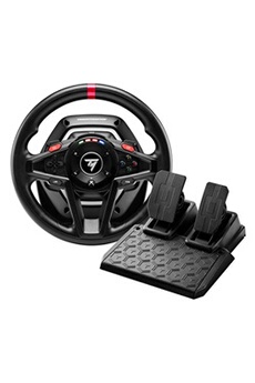 Volant gaming de course à retour de force T128 Noir et Gris + Pédales Magnétiques pour Xbox Series S/X/ Xbox One/PC Bon état Thrustmaster reconditionné disponible sur Darty