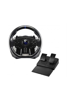 Volant gaming Drive Pro Sport SV750 Noir avec pédalier et palettes de vitesses pour PS4/PC/Nintendo Switch/Xbox Bon état Subsonic reconditionné disponible sur Darty