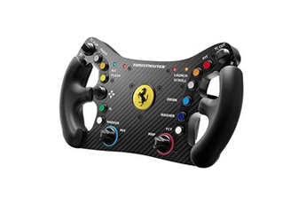 Volant gaming Ferrari 488 GT3 Wheel Add-On pour PC PS5 PS4 Xbox Series XS Xbox One Gris Bon état Thrustmaster reconditionné disponible sur Darty