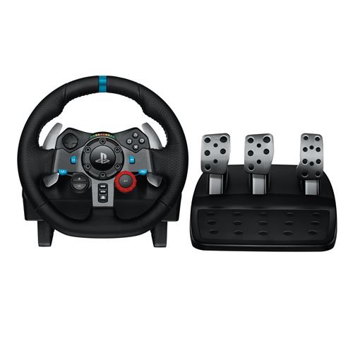 Volant gaming Logitech G29 Driving Force pour PS5 PS4 PC et Mac Noir État correct Logitech reconditionné disponible sur Fnac