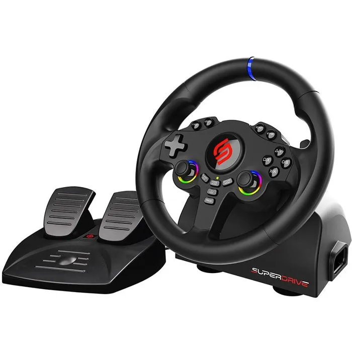 Acheter Volant gaming - SUBSONIC - Double joysticks LED - PS5 PC Reconditionné - 76,52 € Volant gaming - SUBSONIC - Double joysticks LED - PS5 PC Reconditionné Subsonic reconditionné disponible sur Cdiscount Seconde Vie