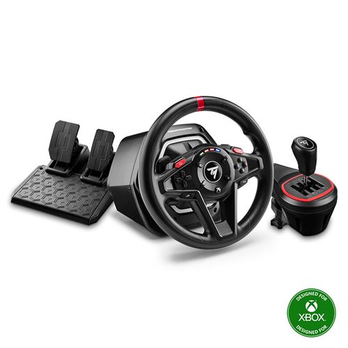 Volant gaming Thrustmaster T128 pour Xbox Series XS Xbox One et PC Noir et Rouge État correct Thrustmaster reconditionné disponible sur Fnac