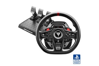 Volant gaming Thustmaster T248R Noir et Rouge pour PC PS4 et PS5 + pédalier 3 pédales T3PM Bon état Thrustmaster reconditionné disponible sur Darty