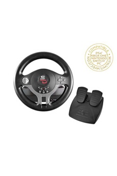 Volant Noir Driving Wheel pour console Très bon état Subsonic reconditionné disponible sur Darty