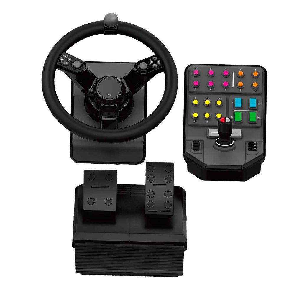Volant PC Logitech G Farm Heavy Equipment Bundle Reconditionné Logitech reconditionné disponible sur Backmarket