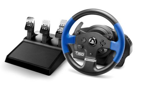 Volant Thrustmaster Force Feedback T150 RS Pro pour PS4/PS3/PC Fonctionne avec les jeux PS5 État correct Thrustmaster reconditionné disponible sur Fnac