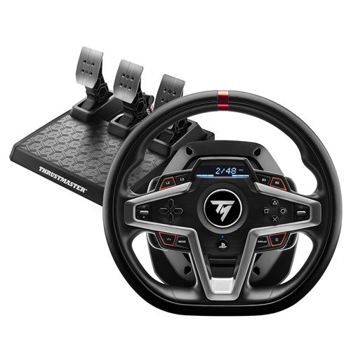 Volant Thrustmaster T248 pour PS5, PS4 et PC Noir État correct Thrustmaster reconditionné disponible sur Fnac