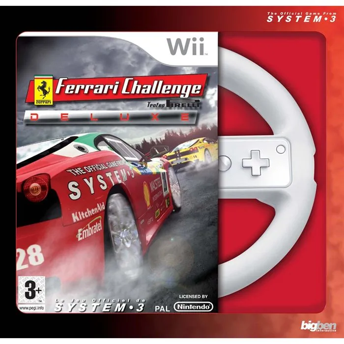 VOLANT WII + Jeu Ferrari Challenge Deluxe / JEU E refurbished - 29,90 € VOLANT WII + Jeu Ferrari Challenge Deluxe / JEU E refurbished reconditionné disponible sur Cdiscount Seconde Vie
