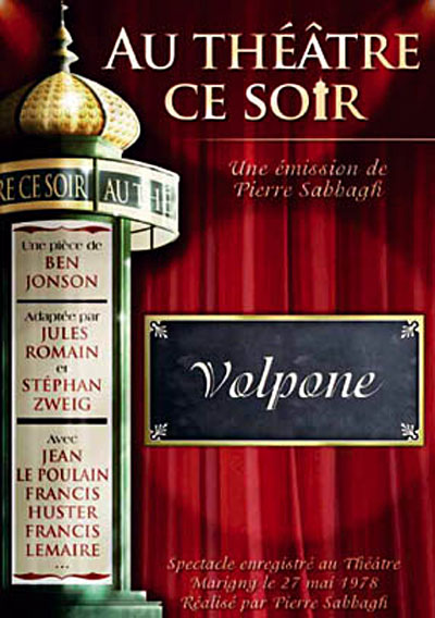 Volpone - Collection Au théâtre ce soir État correct reconditionné disponible sur Fnac | Dero