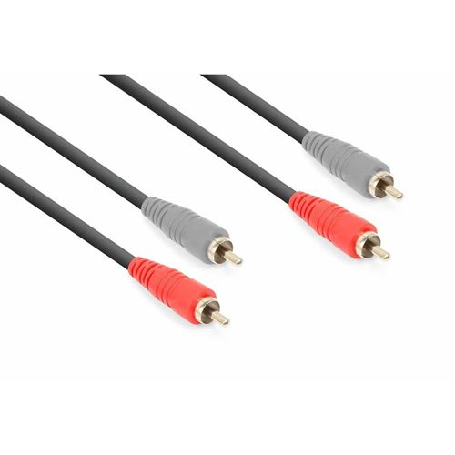 Vonyx Câble Audio Cordon 2x RCA Mâle/2x RCA Mâle - 1,5m État correct - 12,90 € Vonyx Câble Audio Cordon 2x RCA Mâle/2x RCA Mâle - 1,5m État correct Vonyx reconditionné disponible sur Fnac