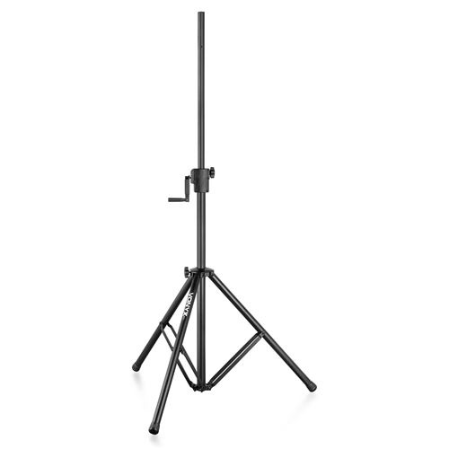 Vonyx LS93 - Pied d'Enceinte Professionnel Télescopique, Hauteur 134 à 205 cm - Noir, Charge Maximale 70 kg État correct Vonyx reconditionné disponible sur Fnac | Dero