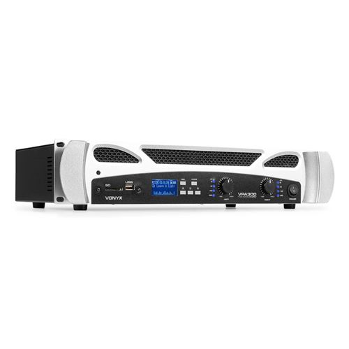 Vonyx Vpa300 – Amplificateur Digital 2 X 150 W, Bluetooth, Mp3/usb/sd Avec Télécommande État correct - 105,00 € Vonyx Vpa300 – Amplificateur Digital 2 X 150 W, Bluetooth, Mp3/usb/sd Avec Télécommande État correct Vonyx reconditionné disponible sur Fnac