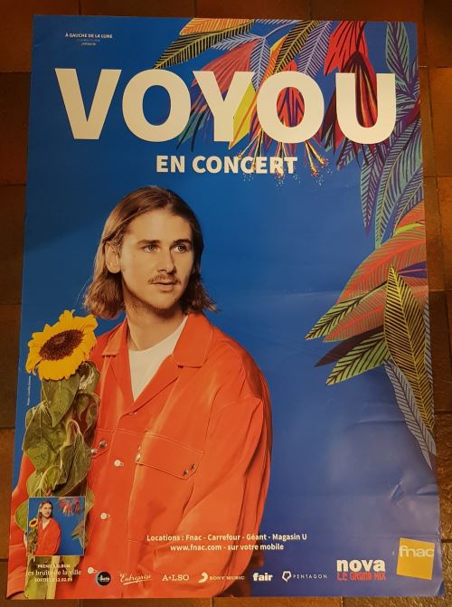 Voyou - En concert 2019 - AFFICHE État correct reconditionné disponible sur Fnac