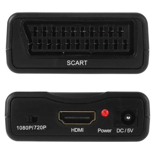 VSHOP® Convertisseur Péritel vers HDMI Adaptateur SCART vers HDMI 1080P HD Compatible avec NTSC PAL pour Sky HD Blu Ray Apple TV PS3 TV CR État correct reconditionné disponible sur Fnac