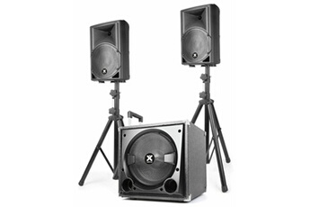 VX800BT - Système Triphonique 2.1, Caisson de Basse 800W, BT/USB/SD/AUX Bon état Vonyx reconditionné disponible sur Darty