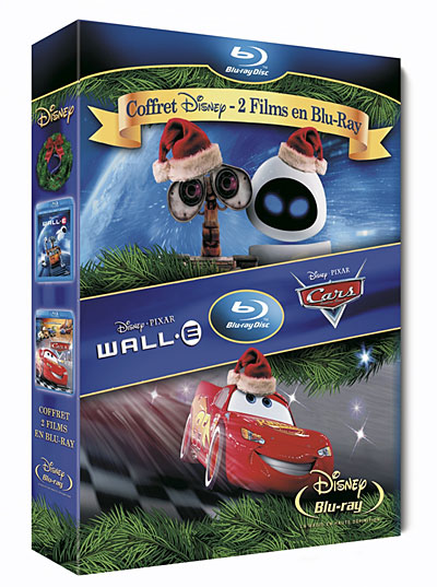 Wall-E - Cars, Quatre roues - Coffret - Blu-Ray État correct reconditionné disponible sur Fnac