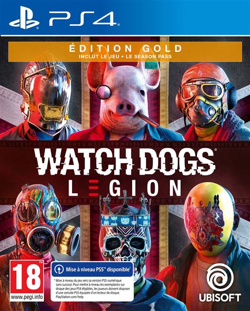 Watch Dogs Legion Edition Gold PS4 État correct Ubisoft reconditionné disponible sur Fnac