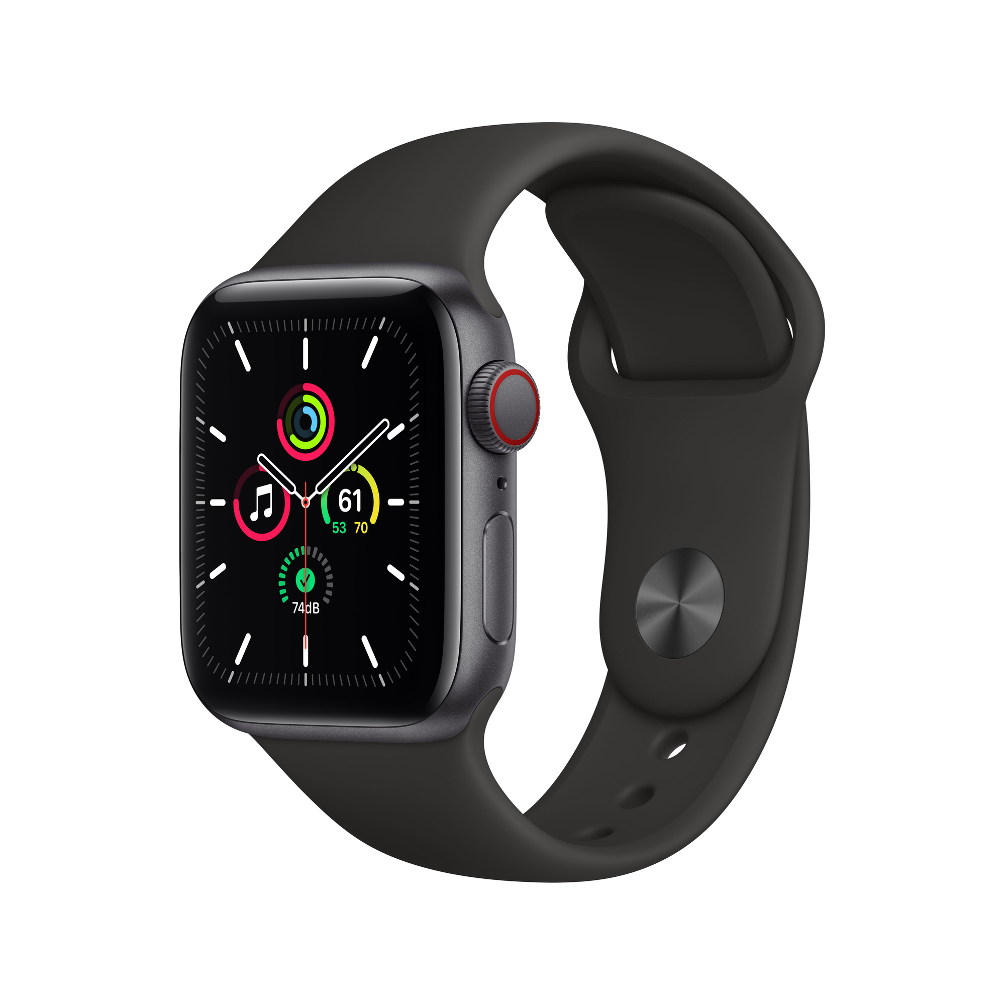 Watch SE (2020) OLED 40 mm - Boîtier en Aluminium Minuit - GPS + Cellular - Bracelet Sport - Minuit - Excellent état Parfait état Apple reconditionné disponible sur Pixmania