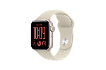 Watch SE 3 GPS 40 mm Boîtier en aluminium Lumière stellaire avec Bracelet Sport Sable - S/M Très bon état Apple reconditionné disponible sur Darty