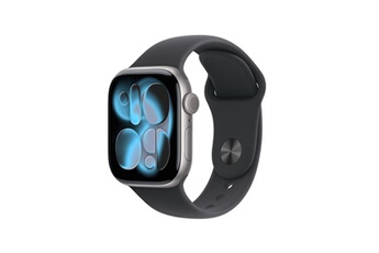Watch Series 11 GPS 42mm Boitier en Aluminium Gris Sidéral avec Bracelet Sport Noir - M/L Très bon état Apple reconditionné disponible sur Darty
