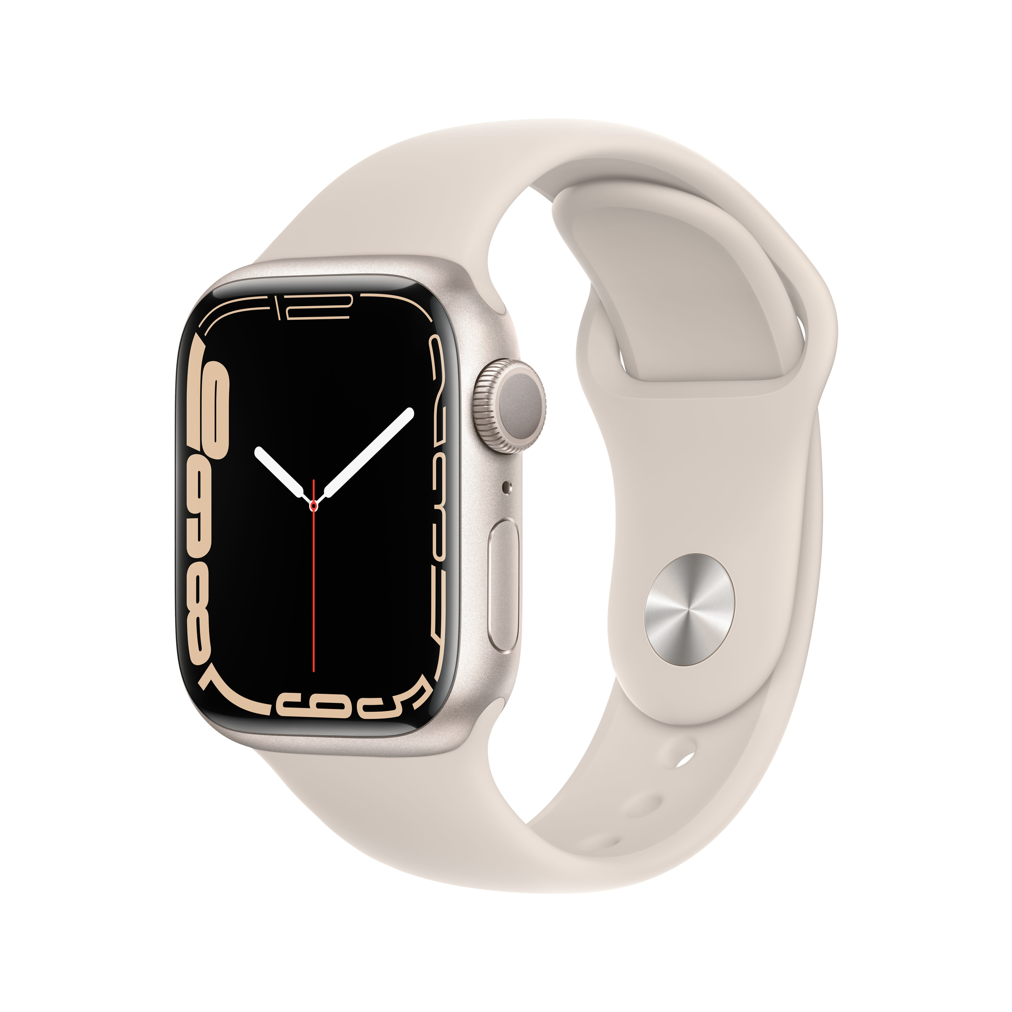 Watch Series 7 (GPS) Boîtier en Aluminium lumière stellaire de 41 mm, Bracelet Sport lumière stellaire - Très bon état Très bon état - 185,00 € Watch Series 7 (GPS) Boîtier en Aluminium lumière stellaire de 41 mm, Bracelet Sport lumière stellaire - Très bon état Très bon état Apple reconditionné disponible sur Pixmania