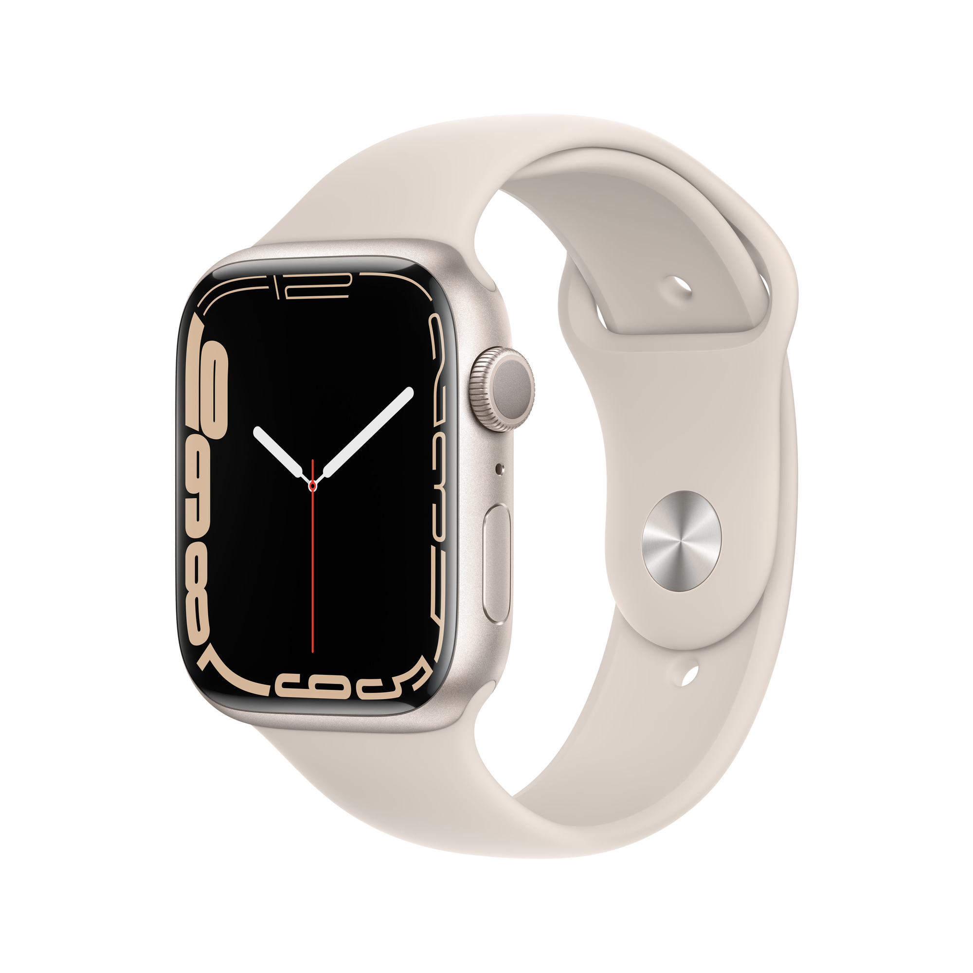 Watch Series 7 OLED 45 mm Beige GPS (satellite) - Bon état Bon état Apple reconditionné disponible sur Pixmania