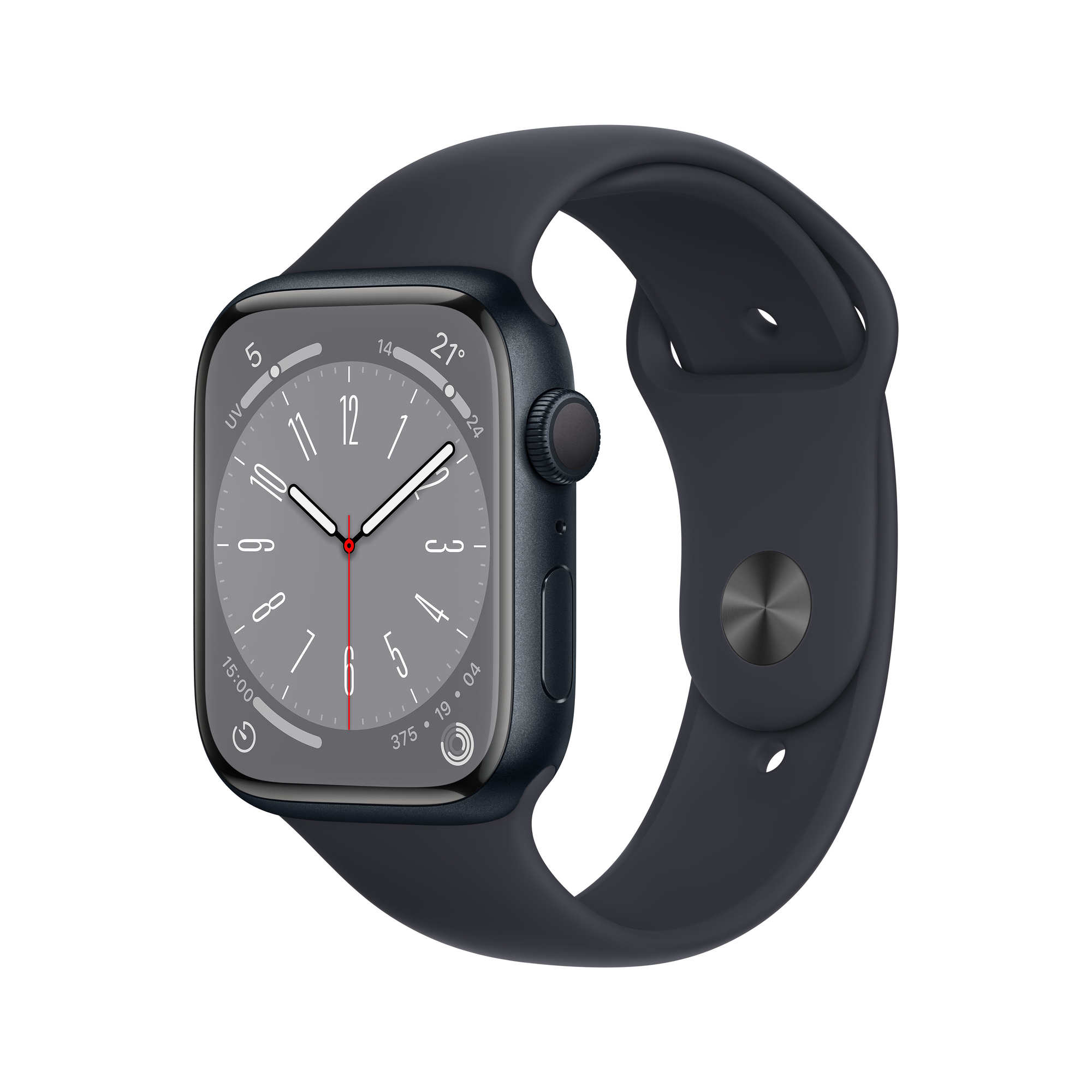 Watch Series 8 OLED 45 mm - Boîtier en Aluminium Minuit - GPS - Bracelet Sport - Minuit - Très bon état Très bon état - 225,00 € Watch Series 8 OLED 45 mm - Boîtier en Aluminium Minuit - GPS - Bracelet Sport - Minuit - Très bon état Très bon état Apple reconditionné disponible sur Pixmania