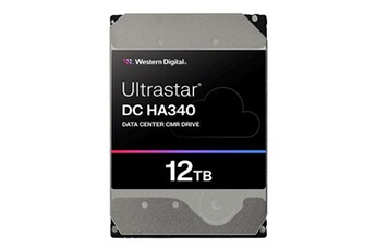 WD Ultrastar DC HA340 WUS721212BLE604 - Disque dur - Centre de données - 12 To - interne - 3.5" - SATA 6Gb/s - 7200 tours/min - mémoire tampon : 512 Bon état Western Digital reconditionné disponible sur Darty