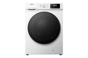WDQA8014EVJM - Machine à laver séchante - largeur : 59.5 cm - profondeur : 54 cm - hauteur : 84.5 cm - chargement frontal - 54 litres - 8 kg - 1400 Très bon état Hisense reconditionné disponible sur Darty