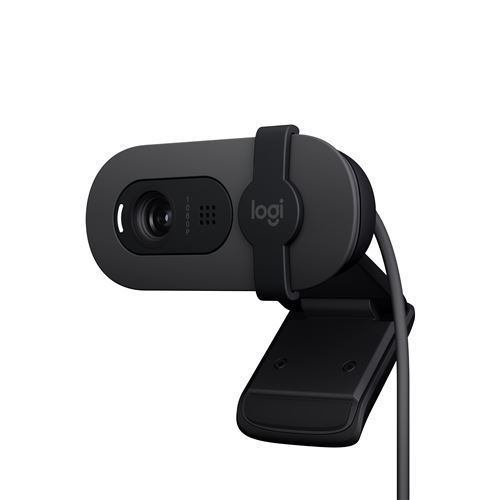 Webcam Logitech Brio 100 Full HD Graphite État correct Logitech reconditionné disponible sur Fnac