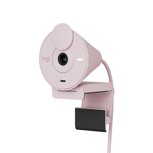 Webcam Logitech Brio 300 Full HD Rose État correct Logitech reconditionné disponible sur Fnac