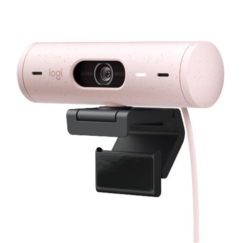 Webcam Logitech Brio 500 HD avec Deux Micros à Réduction de Bruit Rose État correct Logitech reconditionné disponible sur Fnac | Dero