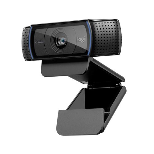 Webcam Logitech C920 HD, Appels et Enregistrements Vidéo Full HD 1080p Gaming Stream Deux Microphones État correct reconditionné disponible sur Fnac