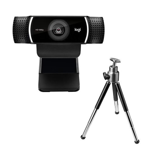 Webcam microphone stéréo intégré Logitech C9222 Pro Full HD Noir État correct Logitech reconditionné disponible sur Fnac