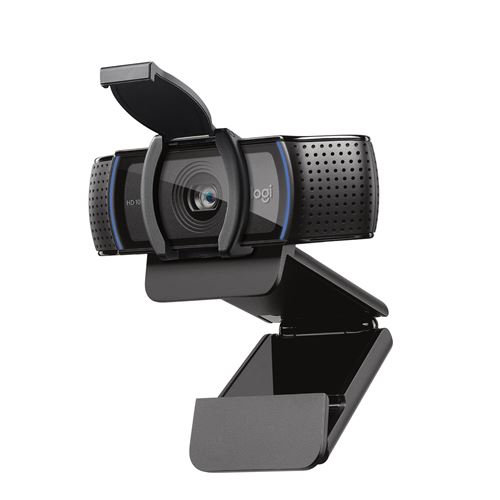 Webcam vidéo Logitech C920s Pro HD 1080p Noir État correct Logitech reconditionné disponible sur Fnac