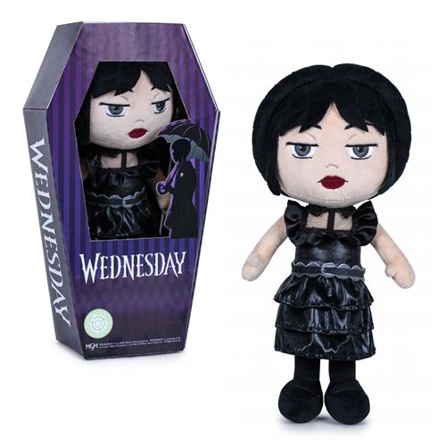WEDNESDAY - MERCREDI, Peluche de 32 cm, Peluche, Mercredi robe de soirée, WEN042 État correct N/A reconditionné disponible sur Fnac